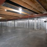 Large unfinished basement